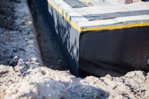 Professional Exterior Waterproofing technician working in Halethorpe, MD
